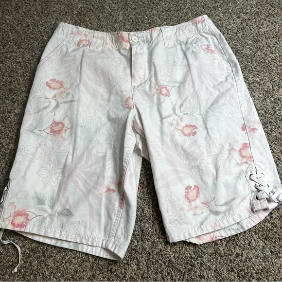 Caribbean joe floral Bermuda shorts 14p - Picture 2 of 11